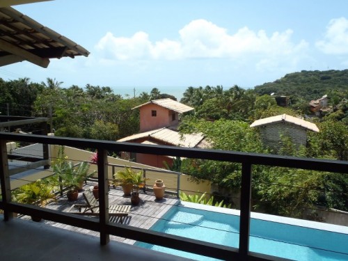 View from bedroom in Pipa, Brazil