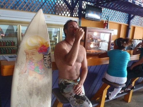 Brian After Surf Beer Bocas Del Toro