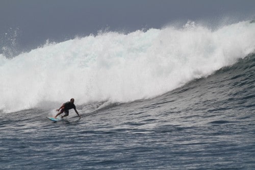 Brian Swan from Unstoppable Family Surfing at Morro Negrito Surf Camp Panama