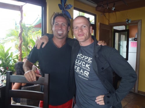 Brian Swan with Tim Ferriss in Panama