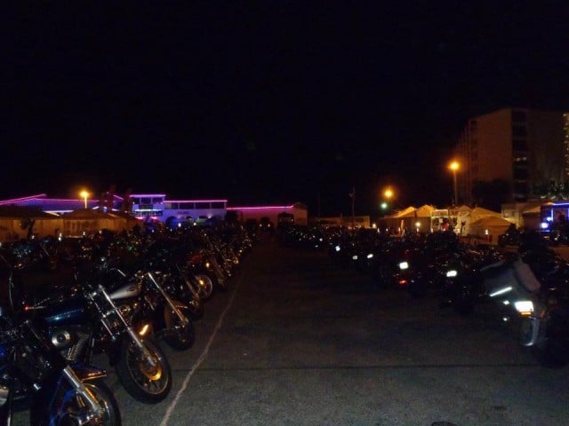 Club Vela Parking Lot, Panama City Beach, Florida