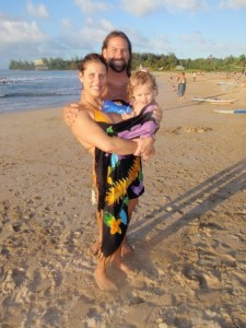 FAmily in kauai