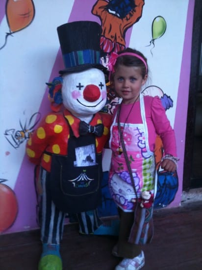 Hanalei and a Circus Clown