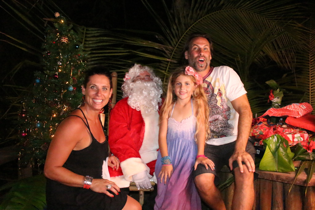 Santa Claus visit to Bocas