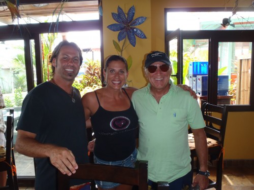 The Unstoppable Family Rhonda and Brian Swan with Jimmy Buffett