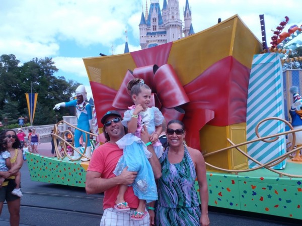 Hanalei's Birthday at the Magic Kingdom, Disney World, Florida