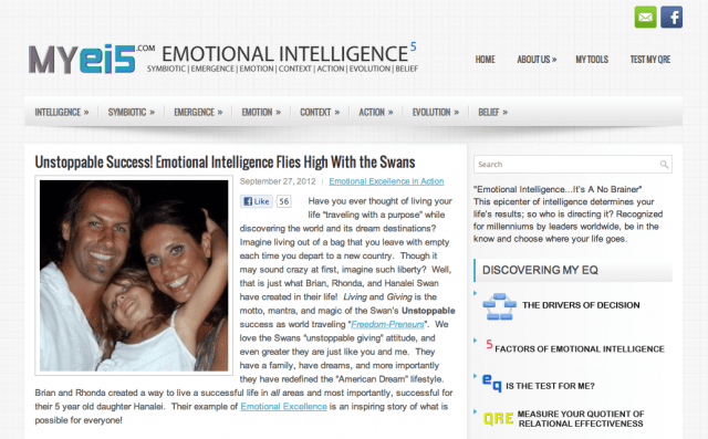 Myei5 Emotional Intelligence The Unstoppable Family