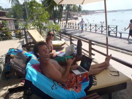 Mobile Office at Pipa Beach Club