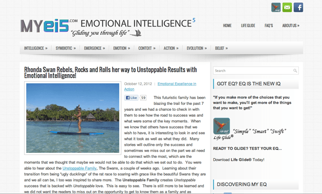 Rhonda Interviewed on Myei5 about Emotional Intelligence