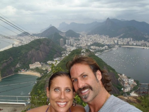 Rhonda and Brian Swan in Rio de Janeiro