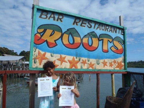 Roots Jamaican Restaurant Bastimentos Island Bocas del Toro Panama