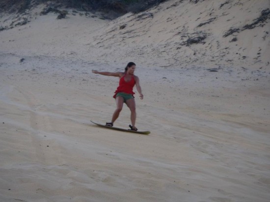 Sandboarding in Brazil