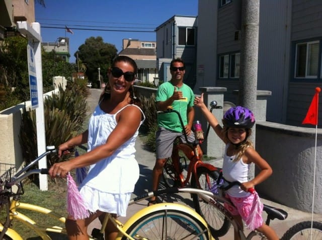 Unstoppable Family on Bikes in San Diego