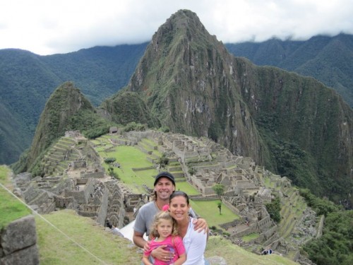 Unstoppable Family 4th july Machu Picchu
