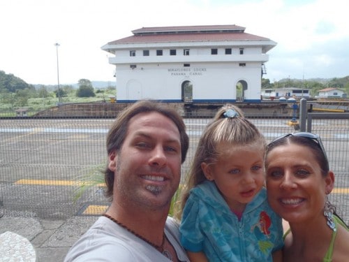 Unstoppable Family at the Panama Canal