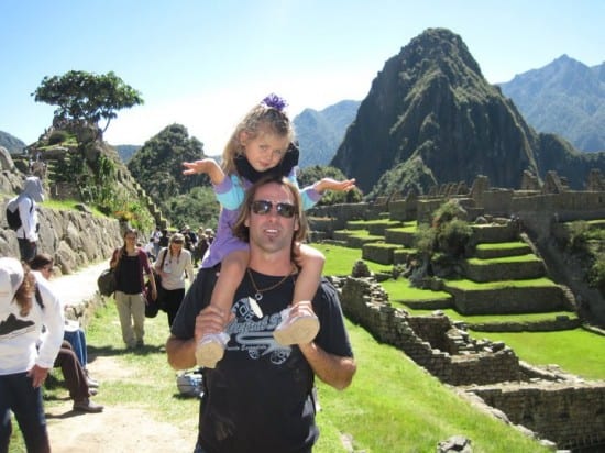 Hanalei and Brian Swan at Machu Picchu