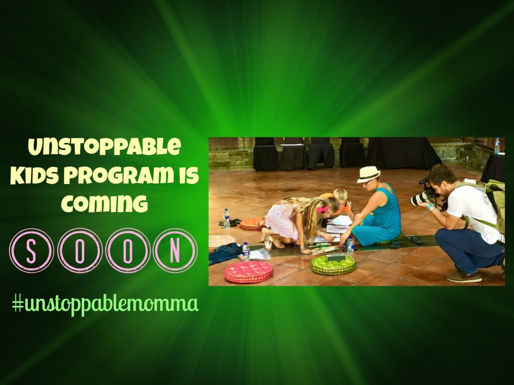 unstoppable kids program is releasing soon